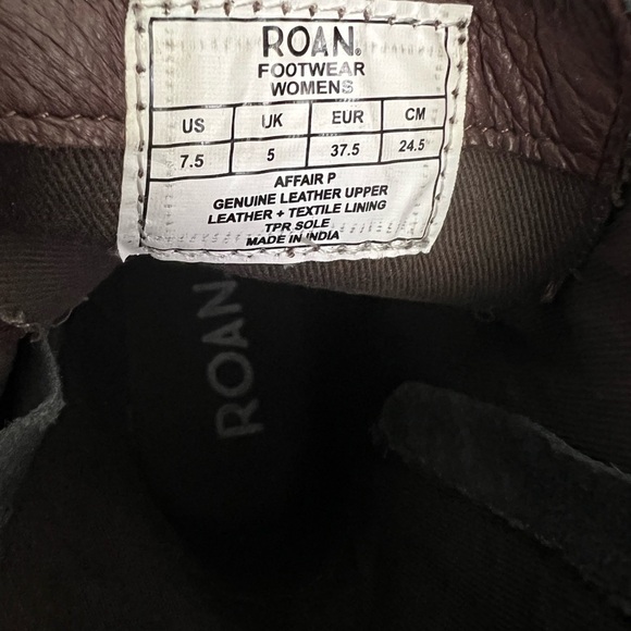 Roan by Bed Stu - Women - Combat Boots with lace and zippper - Picture 5 of 6